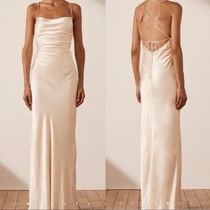 Shona Joy La Lune Cream Dress